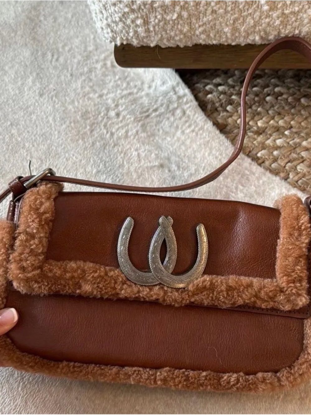 understated leather bag